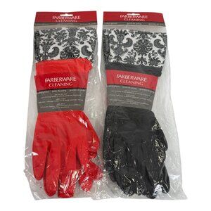 Farberware Cleaning Cuffed Gloves Lot of 2 Cleaning Housework Gardening